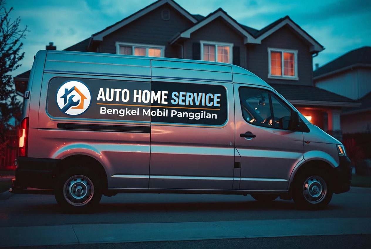 Mobil layanan Auto Home Service datang ke rumah pelanggan